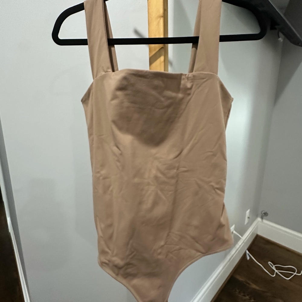 Abercrombie & Fitch Beige Bodysuit